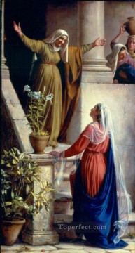 メアリーとエリザベート カール・ハインリヒ・ブロック Oil Paintings